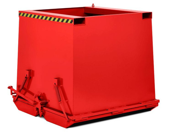 RR Industrietechnik Klappbodenbehälter Typ RKC-300 RAL 3000, 100800537