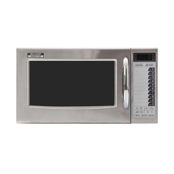 SHARP magnetron R-15AT, 1000 watt magnetronvermogen, 20 programmeerbare kookprogramma's, 101.202