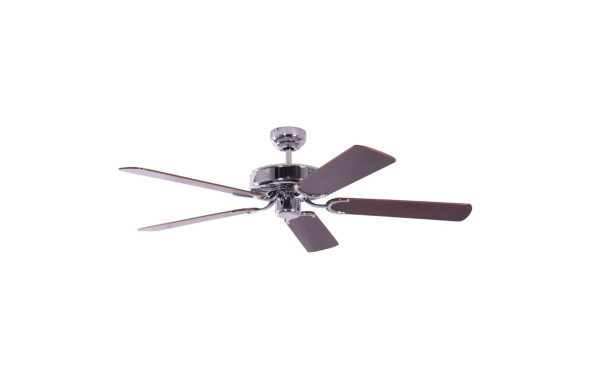 Pepeo Deckenventilator Potkuri Stahl / Mahagoni 132 cm mit Zugkette, 13322010132v4