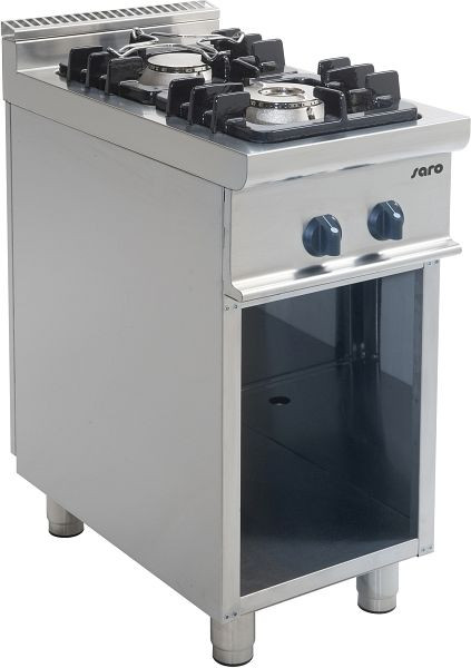 Saro gasfornuis met open onderstel model E7/KUPG2BA, 423-1015