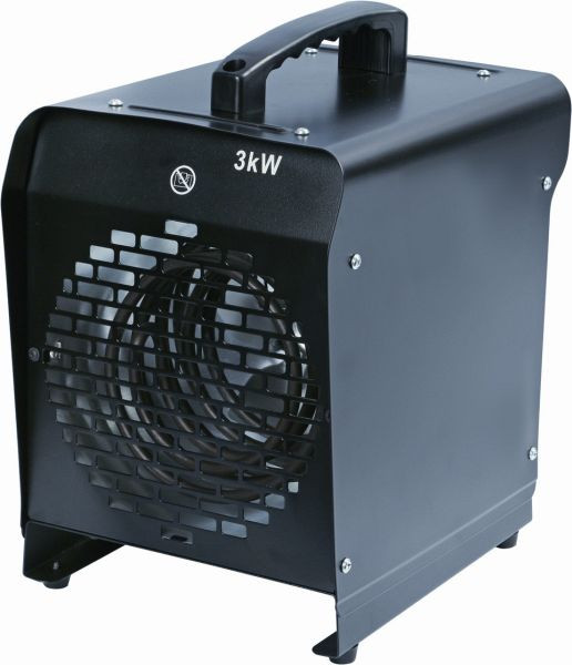 DeKon Industrie-Heizer / Heizlüfter, schwarz, Luftleistung: 230 m³/h, ATH-30