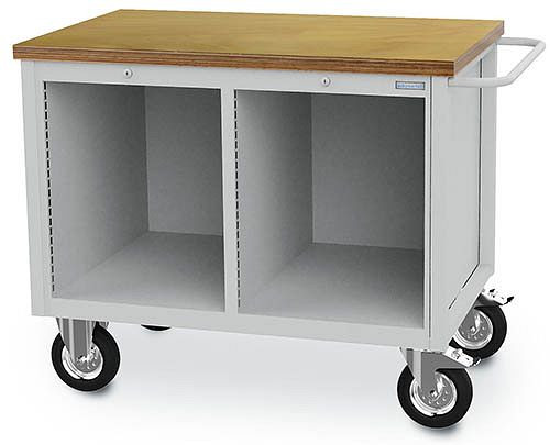 Bedrunka + Hirth mobiele werkbankbehuizing, R 18-24, afmetingen in mm (BxDxH): 1250 x 750 x 935, dikte werkblad in mm: 40, 04.12.995M