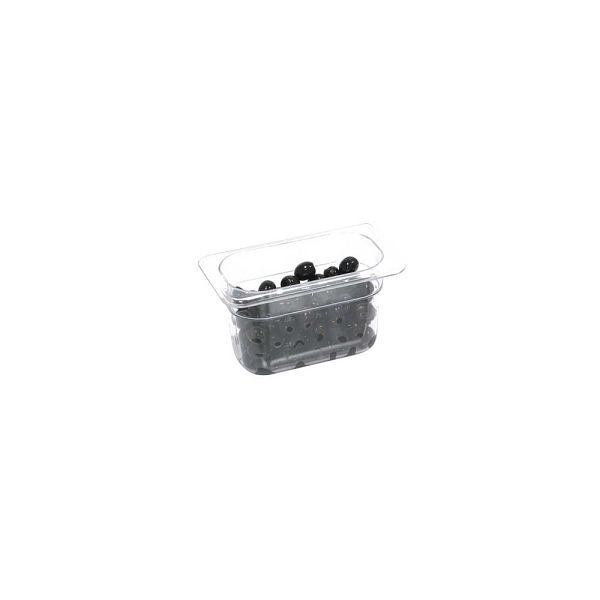 Stalgast gastronormbakken, polycarbonaat, GN 1/9