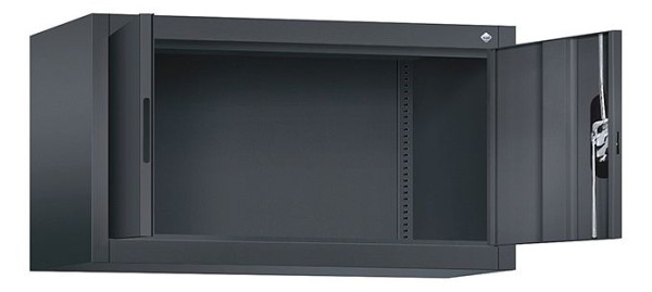 C+P bovenkast Acurado, H500xB930xD400mm, kleur: zwart-grijs, verzonken handgreep, 9264-000 S10156