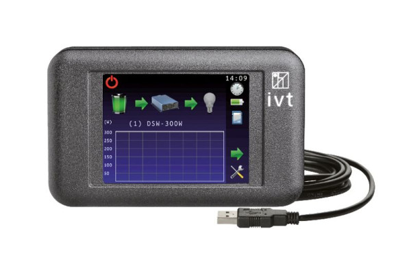 IVT Fernbedienung Touchscreen FB-04, kabelgebunden für DSW und MPPTplus⁺, 200051