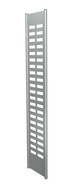 Kerkmann eindframe M2, D 400 x H 2200 mm, aluminium zilver, 51585414