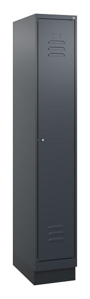 C+P luierkluis Classic PLUS, basis, 1800x300x500mm, 7016/7016, cilinderslot, 0800207-10 S10027