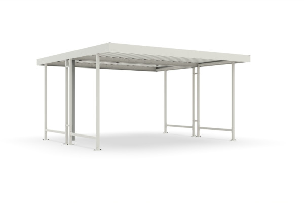 WSM dakbedekking Leipzig L44 RAL 9002 als bouwpakket, 102000091