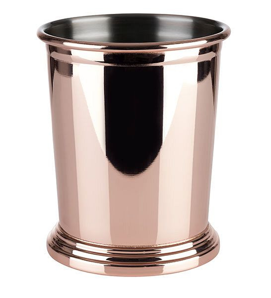 APS mok -JULEP MUG-, Ø 8,5 cm, hoogte: 10 cm, roestvrij staal, koperlook, inhoud: 0,35 liter, 93328
