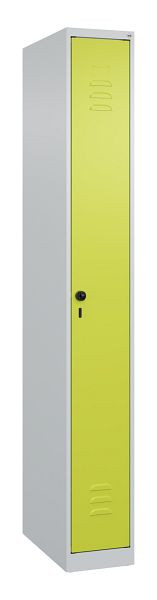 C+P luierkluis Classic PLUS, 1850x250x500mm, 7035/0024, veiligheidsdraaigrendel, 080000-19 S10009