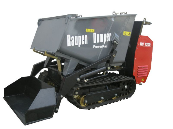 PowerPac rupsdumper, cilinderinhoud 614 cm³, RC1200
