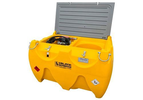Emiliana Serbator mobiel tanksysteem voor diesel/AdBlue, 900+100 liter, met 24 V high-flow pomp, 306129