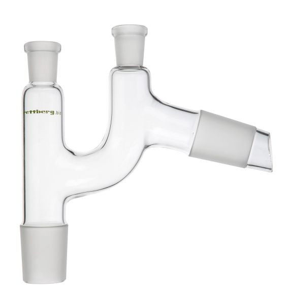 Rettberg Claisen opzetstuk, 2x kern NS 29/32, 2x huls NS 14.5/23, borosilicaatglas 3.3, 134061129