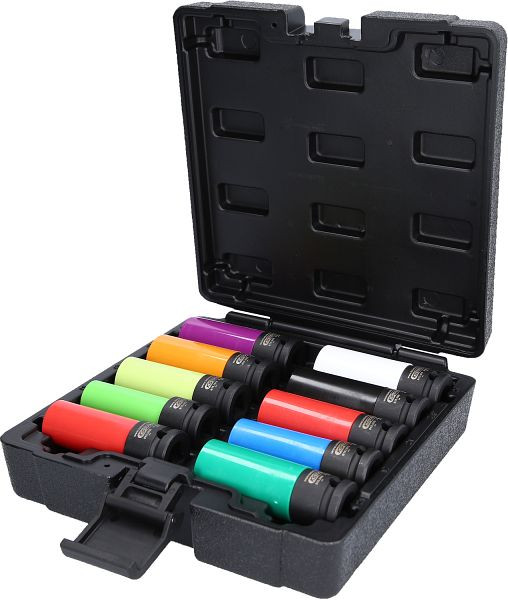 KS Tools 1/2" speciale aluminium velgen slagdoppenset, 10-delig, 515.0890