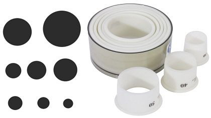 Contactsnijder, rond, glad, 228/008