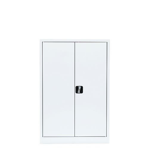 Lüllmann archiefkast/vleugeldeurkast, 1200 x 920 x 420 mm, signaalwit/signaalwit, 530327