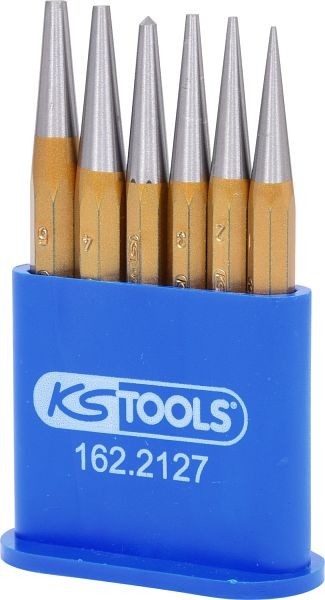 KS Tools stempelset, 6-delig in kunststof standaard, 162.2127