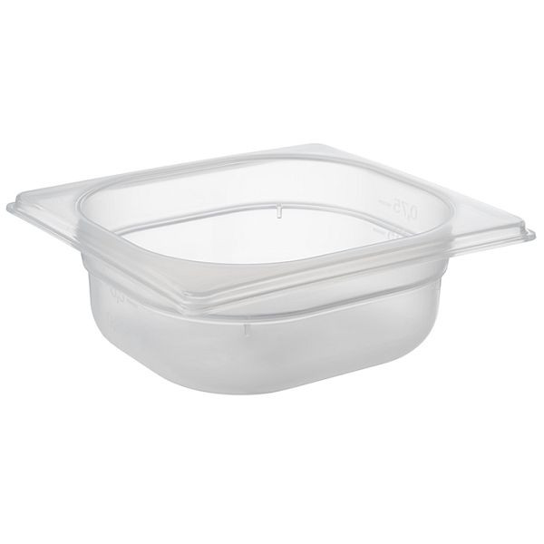 APS GN 1/6 bak, 17,6 x 16,2 cm, diepte: 65 mm, polypropyleen, 1,0 liter, 82136