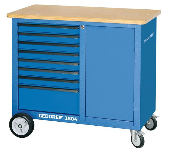 GEDORE verrijdbare werkbank, 8 laden, 1814931