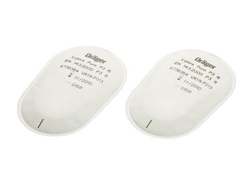 Dräger deeltjesfilter Pure P3, voor X-plore halfgelaatsmaskers serie 3000, VE: 10 paar, 180-090