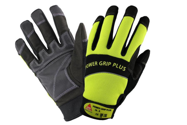 Hase Safety POWER GRIP PLUS, 5-Fg.-Sicherheitshandschuhe, mit Magnet, Größe: 9, VE: 10 Paar, 40200m-9