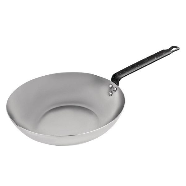 Vogue Ongecoate IJzeren Wok 28cm, GG722