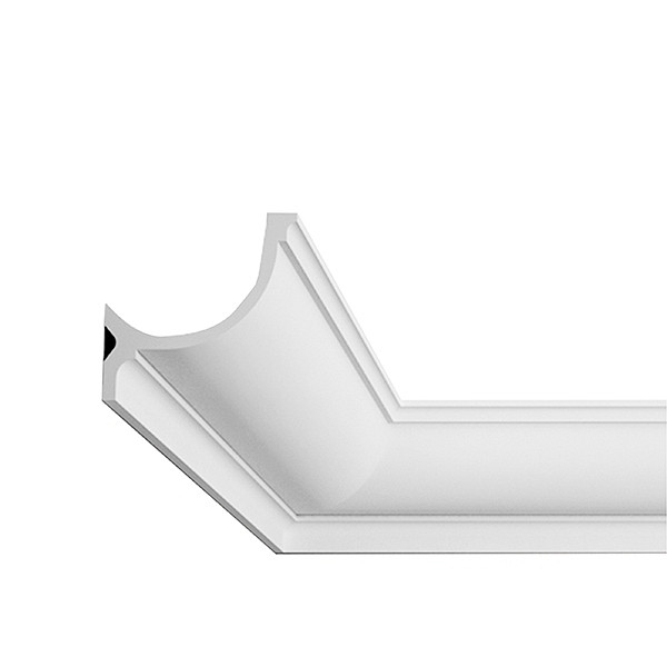 rutec Projekt cove bar 10.3x10.3 ronde flexibele PU foam bar - 2 meter, PFG066