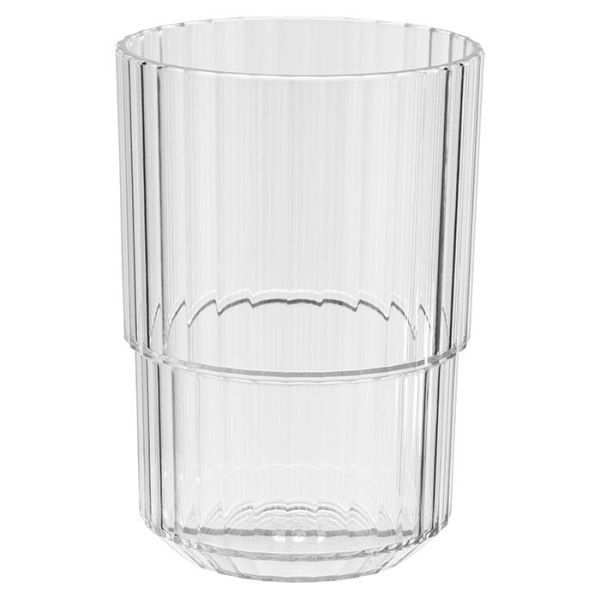 APS drinkbeker -LINEA-, Ø 8,5 cm, hoogte: 12 cm, Tritan, 400 ml, kleur: glashelder, verpakking van 48, 10563