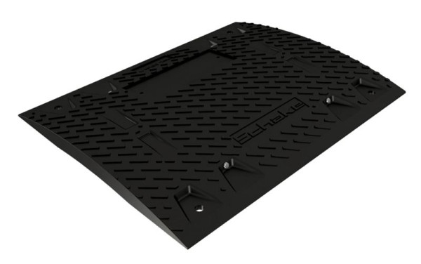 Schakedorpel - 30 mm – middenstuk - zwart, 3392-30