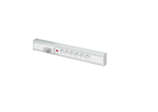 SOFAME Schuine energiestrip met aardlekschakelaar, lengte 630 mm, W010080246