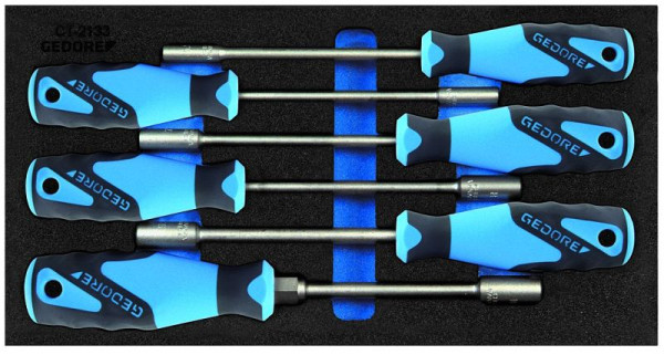 GEDORE CT-inzet met assortiment, dopsleutelset, CT, 2309122