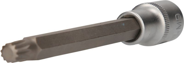 Brilliant Tools 1/2" bitdop met meerdere tanden, 140 mm lang, M9, BT022953