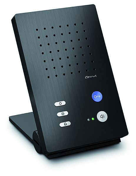 TCS audio binnenstation voor handsfree bellen Carus ADAPTO serie, tafeltoestel zwart, CAI1010-0156