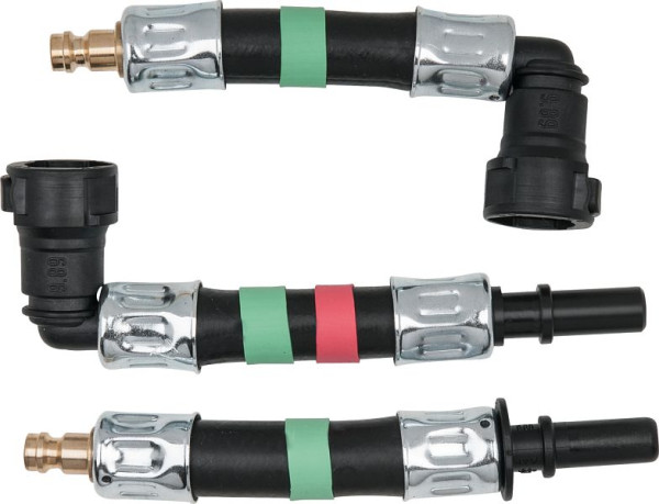 KS Tools adapterset 3 stuks SAE 10 x 20 mm (groen), 150.1867