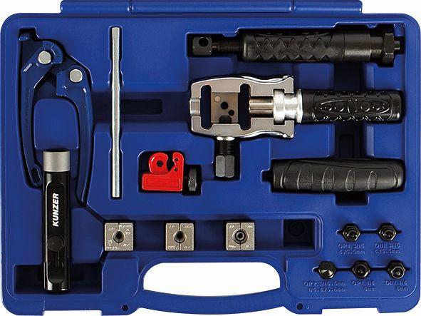 Kunzer professioneel handflensapparaat, 16 stuks in koffer, 7HBG20