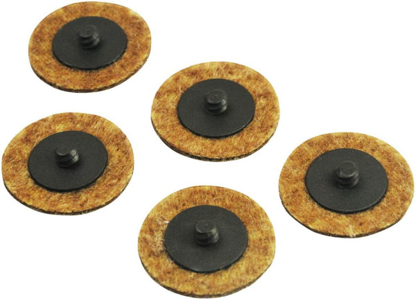 Hazet schuurvlies, Ø 50 mm, korrel 80, aantal gereedschappen: 5, 9033-11-080/5