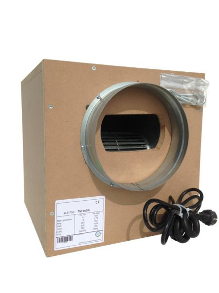 AIRFAN ISO-Box MDF ventilatorbox 7000m3/h, AFW12-12-1100