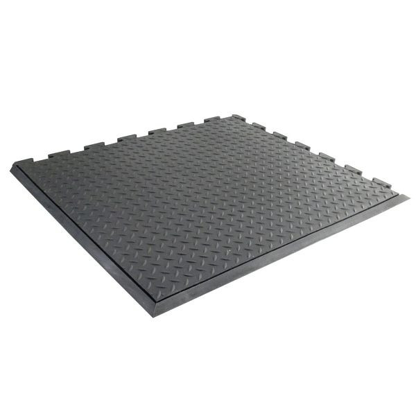 ADB werkplekmat type K, puzzelmodule serie hoekstuk links, 12914