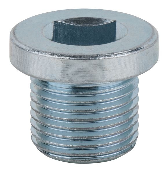KS Tools olieaftapschroef, vierkante mof 8mm, M18x1,5x16mm, verpakking van 10, 430.1159
