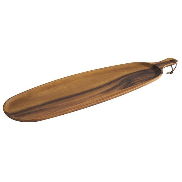 APS serveerplank -SHARING-, 51,5 x 18 cm, hoogte: 1,5 cm, acaciahout, handvat: 8,5 cm, 00887