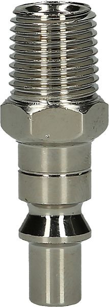 KS Tools metalen steeknippel, 1/4" AG, 45mm, 999.9088