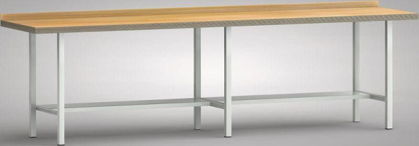 KLW standaard werkbank - 3000 x 700 x 840 mm L x D x H, WS303N-3000M40-X7000