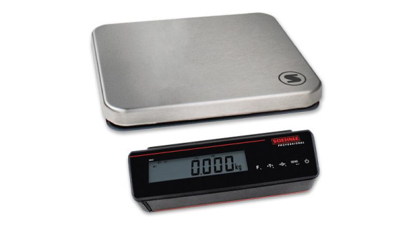 Soehnle tafelweegschaal extra plat met Terminal 3800, maximale belasting: 60kg, cijferstap: 20g, 520x400mm, IP42, 9066.03.001
