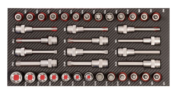 Projahn 1/2" voertuig speciaal inzetstuk 38 stuks, 5999-191