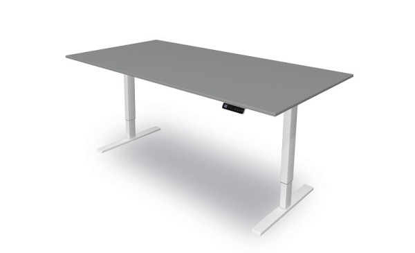Kerkmann zit-statafel B 2000 x D 1000 mm, elektrisch in hoogte verstelbaar van 720-1200 mm, Move 3, kleur: grafiet, 10381612