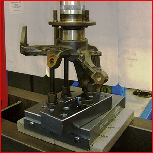 KS Tools universele persvoet, 245x200mm, 700.1740
