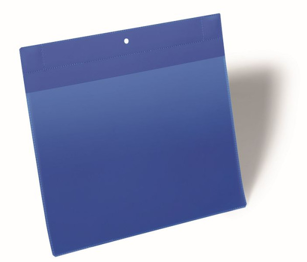 DURABLE neodymium magneettasje A4 liggend, donkerblauw, verpakking van 10, 174807