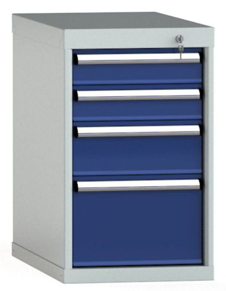 KLW ladekast 700 x 419 x 750 mm H x B x D, inbouwmaten: 600 mm, indeling: 18x36 stuks, SDB0700-04EP-001