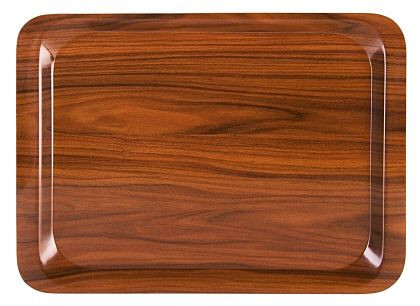 Contacto dienblad 44 X 32 cm Decor: walnoot, 3401/440