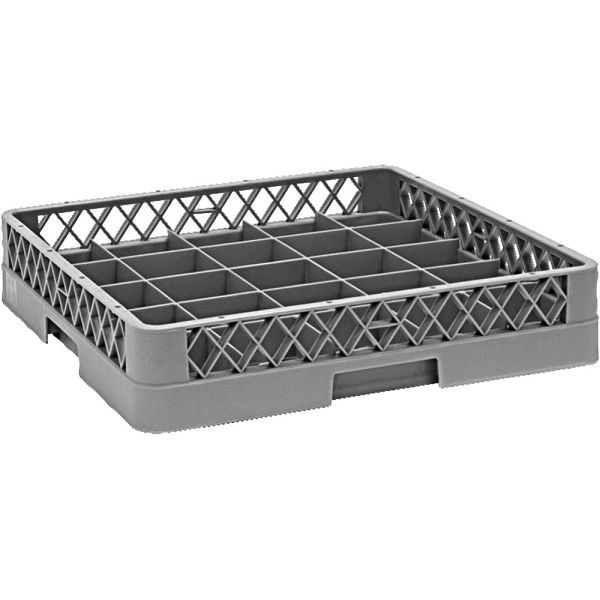 gel-o-mat wasmand voor glazen + kopjes met 25 vakken, 500x500x104 mm, 3043.SK25